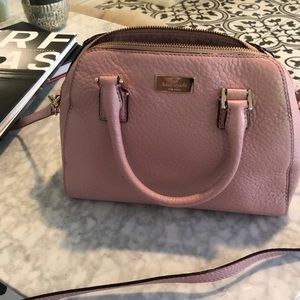 Pink Leather Crossbody Kate Spade Purse